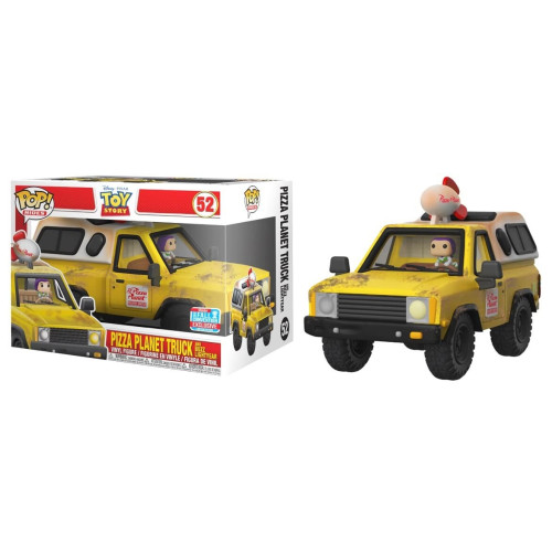 Funko Mania Funko Pizza Planet Truck and Buzz Lightyear NYCC 2018 Exclusive Toy Story Woody Buzz Lightyear Disney Funko Mania