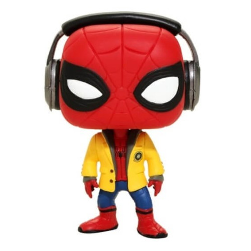 Spiderman with shop headphones funko pop
