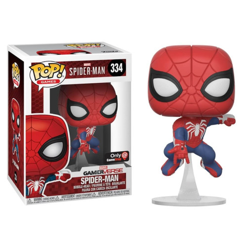 Funko Mania Funko Spider Man #334 Gamestop Exclusive Marvel