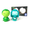 Dorbz Superman (Green) Aquaman (Blue)