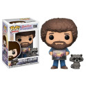 Funko Bob Ross and Raccoon