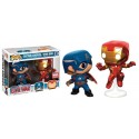 Funko CW Cap & Iron Man Action Pose