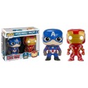 Funko CW Captain America & Iron Man