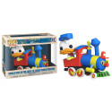 Funko Donald Duck on the Casey Jr. Circus Train Attraction