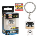 Funko Keychain White Target Suit Batman