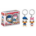 Funko Keychain Donald & Daisy