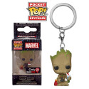 Funko Keychain Groot Gamer