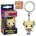 Funko Keychain Harley Quinn Caution Tape