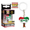 Funko Keychain Harley Quinn Holiday