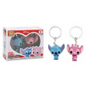 Funko Keychain Stitch & Angel