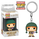 Funko Keychain Ron Weasley Holiday