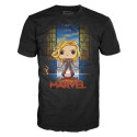 Funko Pop Tee Captain Marvel / camiseta/ XL