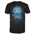 Funko Pop Tee Holographic Kylo Ren/ camiseta/ pequena