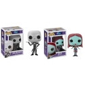  Funko Jack Skellington #15 e Funko Sally #16