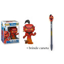 Funko Red Jafar as Genie + brinde Funko Pen Topper Red Jafar as Genie