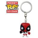 Funko Mystery Keychain Deadpool Rubber Cheerleader