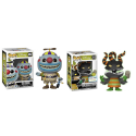 Funko Clown e Funko Harlequin Demon GITD