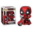 Funko Deadpool on Scooter