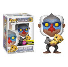 Funko Flocked Rafiki with Simba