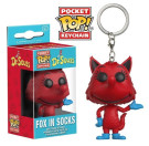 Funko Keychain Fox in Socks