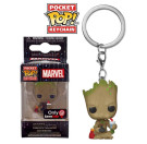 Funko Keychain Groot Gamer