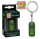 Funko Keychain Pickle Rick