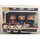 Funko Metallic Bloody Sam, Dean & Crowley