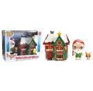 Funko Santa Claus & Nutmeg with House