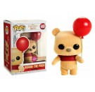 Funko Flocked Winnie the Pooh with Red Balloon