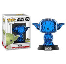 Funko Yoda Blue Chrome