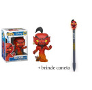 Funko Red Jafar as Genie + brinde Funko Pen Topper Red Jafar as Genie