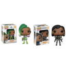 Funko Sombra Glitch e Pharah Titanium