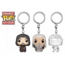 Mystery Keychain Aragorn, Saruman & Frodo