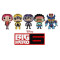 Funko Big Hero 6 - Set com 5 figuras