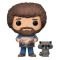 Funko Bob Ross and Raccoon