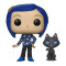 Funko Coraline with Cat