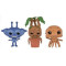 Funko Cornish Pixie, Mandrake & Phoenix