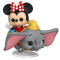 Funko Dumbo the Flying Elephant Attraction and Minnie Mouse