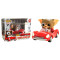 Funko Gizmo in Red Car