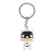 Funko Keychain White Target Suit Batman