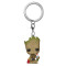 Funko Keychain Groot Gamer