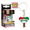 Funko Keychain Harley Quinn Holiday