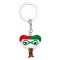 Funko Keychain Harley Quinn Holiday