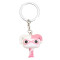 Funko Keychain Harley Quinn Pink Hearts