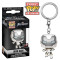 Funko Keychain Iron Man White Suit