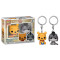 Funko Keychain Winnie the Pooh & Eeyore