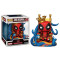 Funko King Deadpool on Throne
