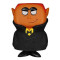 Funko Lil Gruesome Orange Face Black Coat