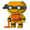 Funko Michelangelo 8-Bit Neon Orange