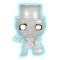 Funko Phineas White Glow Glitter